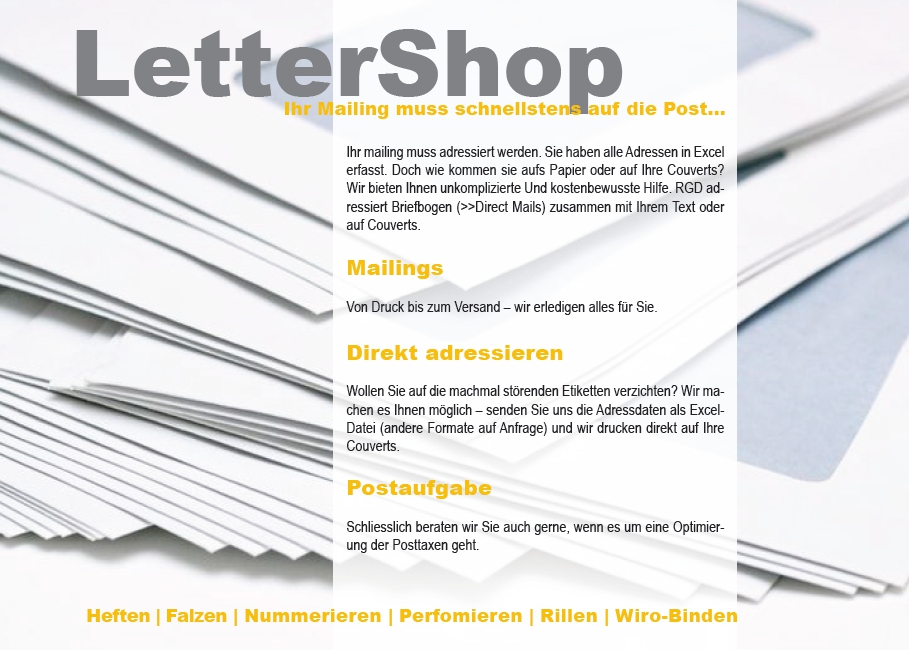 Lettershop